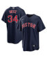 Фото #2 товара Men's David Ortiz Navy Boston Red Sox Alternate Replica Player Jersey
