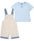 Фото #3 товара Комплект для малышей Levi's с шортами из вишняка и футболкой