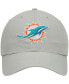 Men's Gray Miami Dolphins Clean Up Adjustable Hat