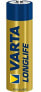 Фото #1 товара Varta Longlife AA - Einwegbatterie - AA - Alkali - 1,5 V - 4 Stück(e) - 50,5 mm