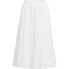 Фото #1 товара Women's Poplin Tiered Eyelet Midi Skirt