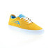 Фото #2 товара Lakai Essex MS2220263A00 Mens Yellow Suede Skate Inspired Sneakers Shoes