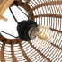 Фото #2 товара Потолочный светильник Натуральный Бамбук 220-240 V 41 x 41 x 33 cm (2 штук)