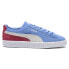 Фото #1 товара Puma Suede Classic Xxi Flagship Lace Up Womens Blue Sneakers Casual Shoes 38730