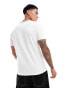 BOSS GREEN taul tipped t-shirt in white weiß, L - фото #2