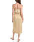 Фото #2 товара Lisa Marie Fernandez Victor Linen Midi Dress Women's