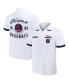 Фото #1 товара Men's Darius Rucker Collection By White Minnesota Twins Bowling Button-Up Shirt