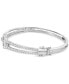 Фото #2 товара EFFY® Diamond Circle Openwork Bangle Bracelet (1-7/8 ct. t.w.) in 14k White Gold