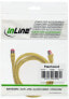 Фото #3 товара InLine Patch Cable S/FTP PiMF Cat.6 250MHz PVC copper yellow 2m