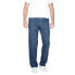 Фото #1 товара Big & Tall by KingSize Loose-Fit Side Elastic 5-Pocket Jeans