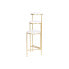 Shelves DKD Home Decor 48 x 48 x 75,5 cm Golden Metal White Marble