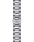 ფოტო #5 პროდუქტის Men's Swiss Automatic T-Classic Gentleman Powermatic 80 Silicium Stainless Steel Bracelet Watch 40mm