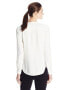 Фото #2 товара Топ Anne Klein Neck White Blouse