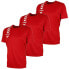 ფოტო #1 პროდუქტის HUMMEL PK5055 short sleeve T-shirt 3 units
