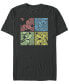 Фото #1 товара Men's Fab Four Short Sleeve Crew T-shirt