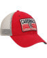 Men's Red, Tan St. Louis Cardinals Four Stroke Clean Up Trucker Snapback Hat