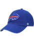 Фото #1 товара Boys Royal Buffalo Bills Logo Clean Up Adjustable Hat