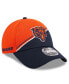 Фото #2 товара Men's Orange, Navy Chicago Bears 2023 Sideline 9FORTY Adjustable Hat