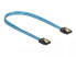 Фото #1 товара Delock 82130 - 0.5 m - SATA III - SATA 7-pin - SATA 7-pin - Male/Male - Blue