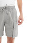 ASOS DESIGN cargo shorts in grey