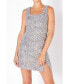 Women's Slit Detail Tweed Mini Dress