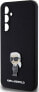 Karl Lagerfeld Etui Karl Lagerfeld KLHCS23FEMHKNPK Samsung Galaxy S23 FE Silicone Ikonik Metal Pin czarny/black