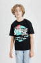 Erkek Çocuk T-shirt C3167a8/bk81 Black