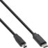 Фото #2 товара InLine USB 2.0 Cable - USB-C male / mini-B male (5pin) - black - 5m