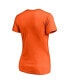 Фото #4 товара Women's Orange Denver Broncos ReUnited In Orange V-Neck T-shirt