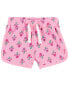 Фото #1 товара Baby Waffle Knit Pull-On Floral Shorts NB
