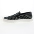 Фото #10 товара Lacoste Jump Serve Slip 0121 1 Mens Black Canvas Lifestyle Sneakers Shoes