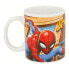 Кружка Mug Spider-Man Great power Синий Красный Керамика 350 ml