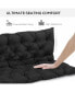 Plush, Tufted Outdoor Swing & Bench Cushions with Elegant Style