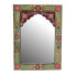 Фото #1 товара Настенное зеркало DKD Home Decor Цветастый Разноцветный Деревянный MDF (41 x 2 x 56 cm)