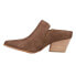 Фото #5 товара Corkys Toe Tapper Pointed Toe Mules Womens Brown Dress Casual 10-0071-COGN