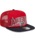 ფოტო #3 პროდუქტის Men's Red Los Angeles Angels Speed Golfer Trucker Snapback Hat