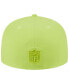 Фото #5 товара Men's Neon Green Los Angeles Chargers Color Pack Brights 59FIFTY Fitted Hat