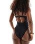 Фото #2 товара ASOS DESIGN Maya v-wire swimsuit in black