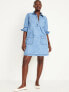 Фото #5 товара Jean Popover Shirt Dress