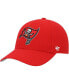 Men's Red Tampa Bay Buccaneers MVP Adjustable Hat