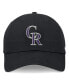 Фото #3 товара Men's Black Colorado Rockies Evergreen Club Adjustable Hat
