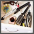 Hot Tools Pro Signature Ceramic Titanium Curling Iron - 1" - Black/Silver