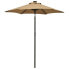 Фото #2 товара Садовый зонт vidaXL Солнечный зонт с LED-освещением