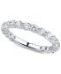 Фото #1 товара Diamond Anniversary Band (1-1/2 ct. t.w.) in 14k White Gold