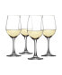 Фото #1 товара Wine Lovers White Wine Glasses, Set of 4, 13.4 Oz