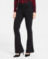 Фото #1 товара Petite Pull-On Flared Jeans, Created for Macy's