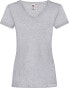 Фото #1 товара Fruit of the Loom Lady-Fit Valueweight V-Neck T-Shirt