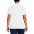 Фото #6 товара Plus Size Mesh Cotton Short Sleeve Polo Shirt