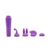 Фото #2 товара Вибратор CHISA Stimulator с 4 головками "Сладкий Фиолетовый"