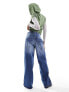 Фото #4 товара COLLUSION wide leg baggy jeans in dirty wash